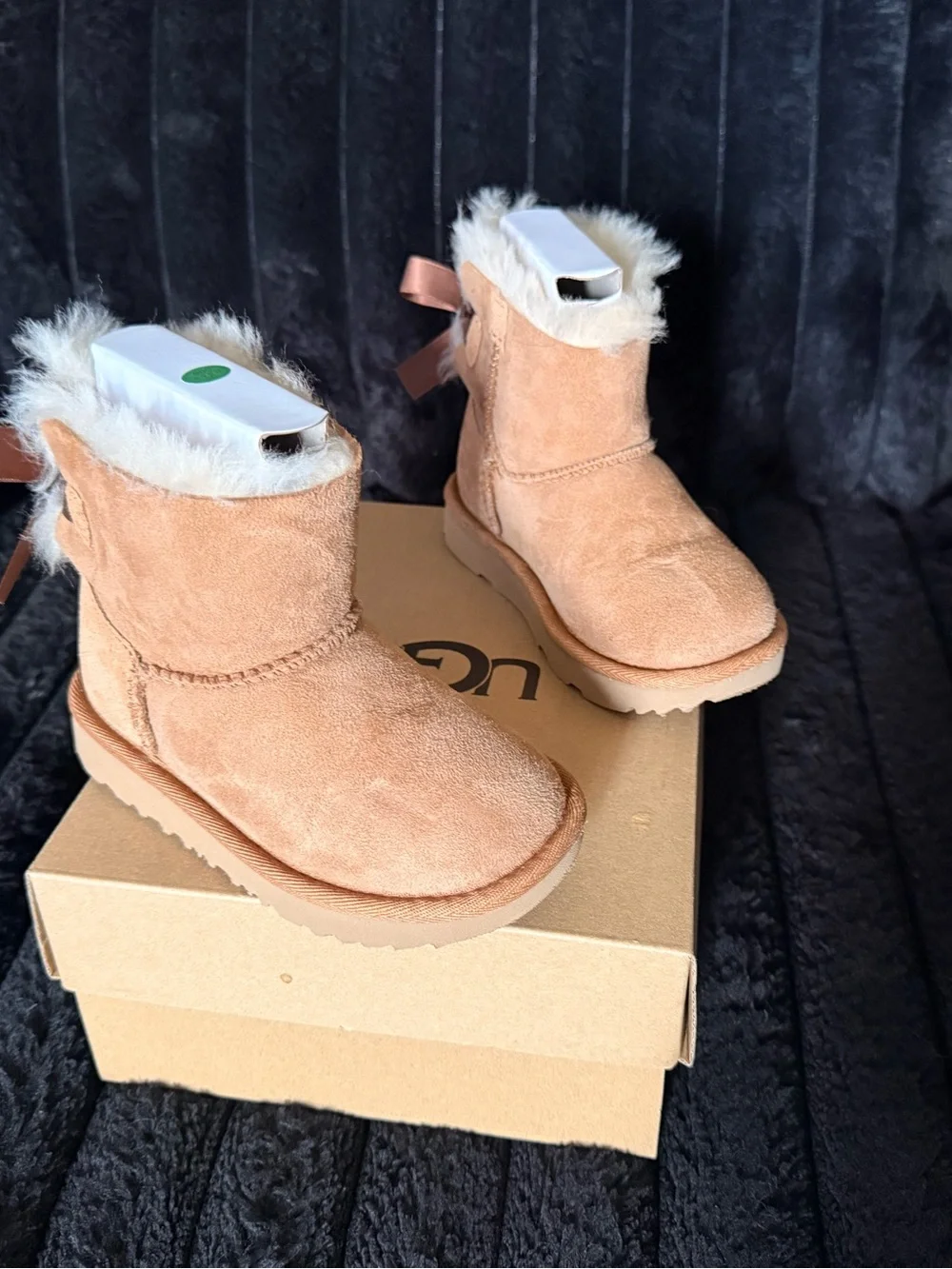 Toddler girl Tan Uggs size 9